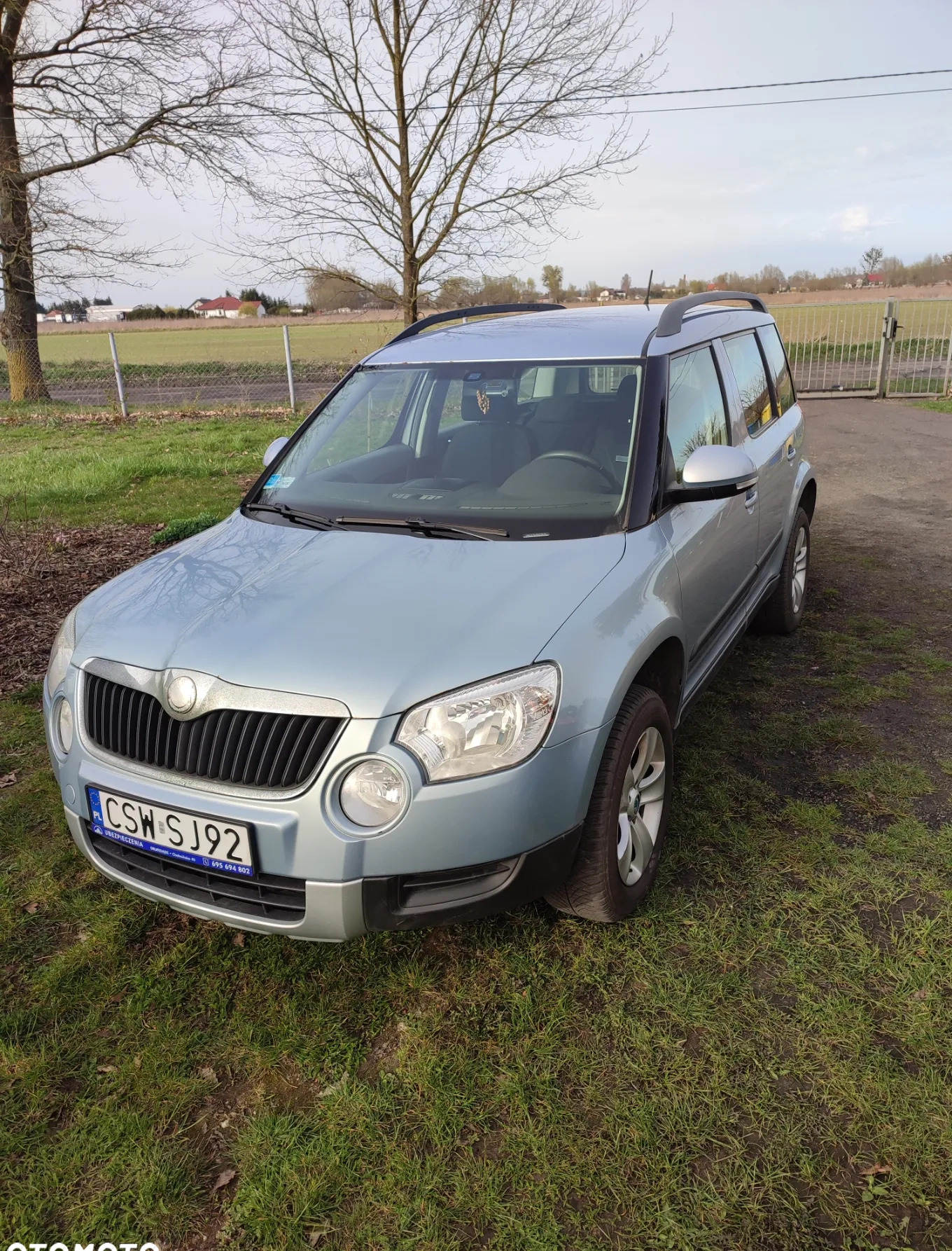 Skoda Yeti cena 23500 przebieg: 297608, rok produkcji 2011 z Grudziądz małe 211